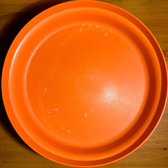 Vintage Tupperware Burnt Orange Seal-N-Serve 4-Piece SET - Picture 11 of 12